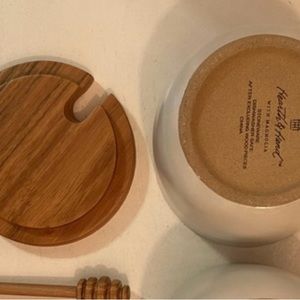 Hearth & Hand with Magnolia stoneware - honey jar